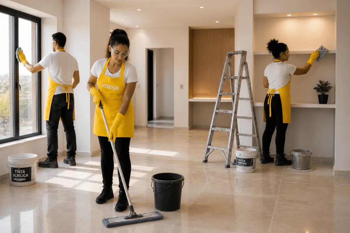 Limpeza padrão ou limpeza pesada: qual serviço escolher?
